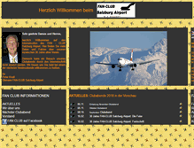 Tablet Screenshot of airportfanclub-salzburg.org